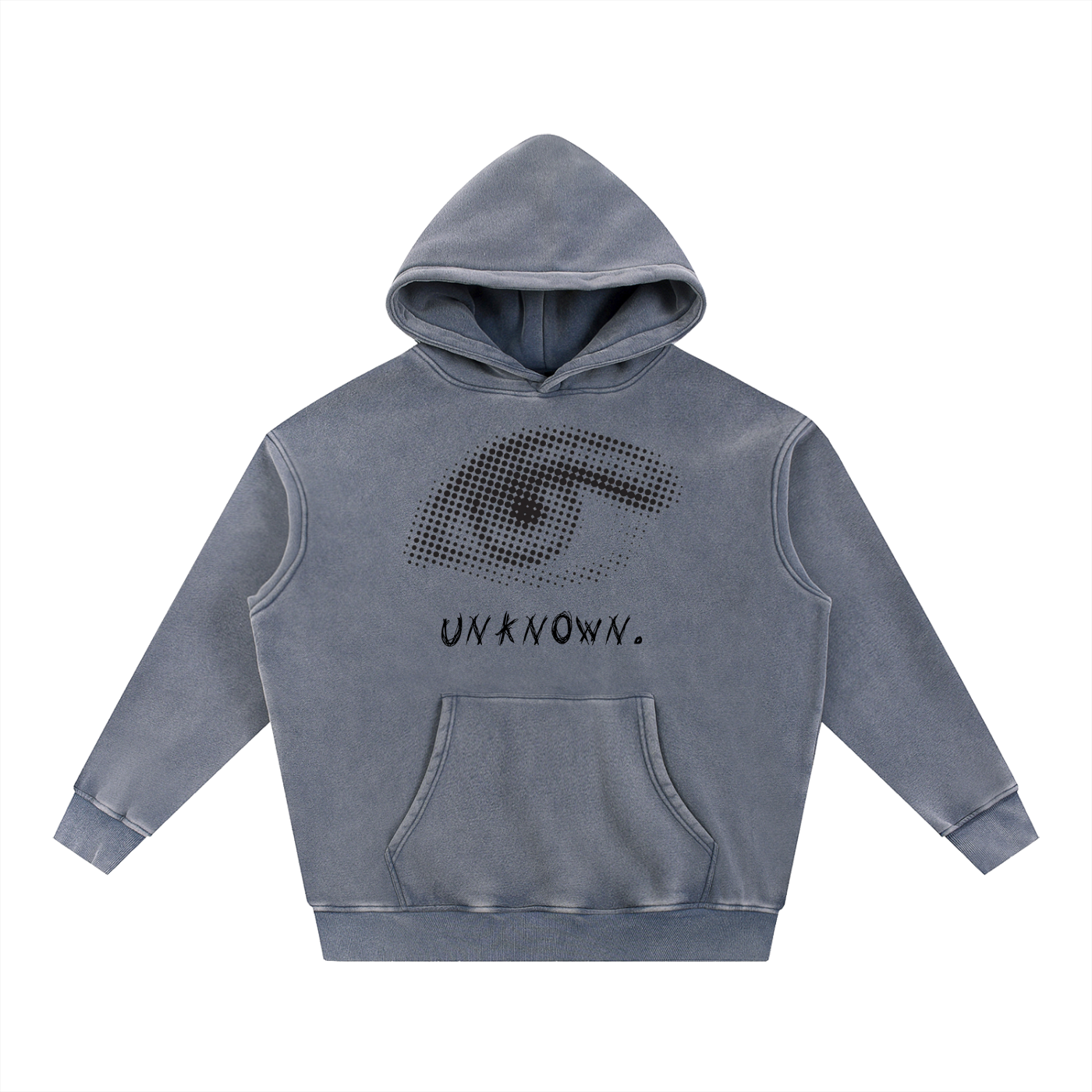 "UNKOWN." Oversize Hoodie